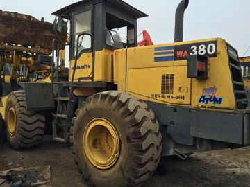 품질  187hp Second Hand Wheel Loaders WA380-3 , Komatsu Compact Wheel Loader 3.2cbm 공장