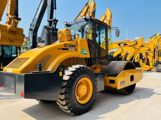 품질  14 Ton Used XCMG XS143J Road Roller Second Hand Single Steel Vibratory Roller 공장