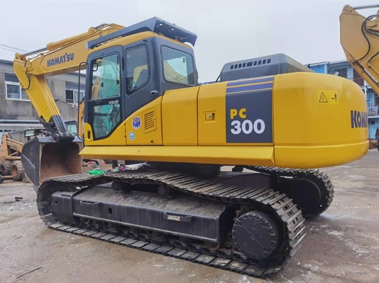1.4m3 버킷 30t 유압 크롤러 중고 Komatsu 굴착기 PC300-7