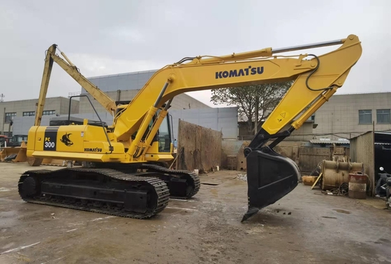 1.4m3 버킷 30t 유압 크롤러 중고 Komatsu 굴착기 PC300-7