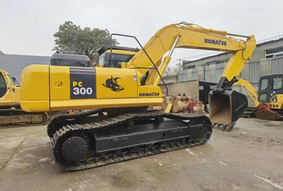 1.4m3 버킷 30t 유압 크롤러 중고 Komatsu 굴착기 PC300-7