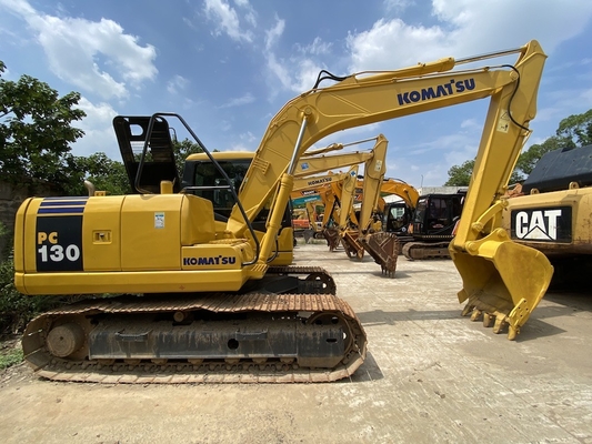 0.53m3 물통을 가진 유압 크롤러 초침 Komatsu 굴착기 PC130-7