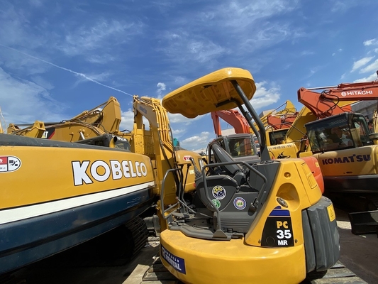 3915KG3 PC35MR-2 중고 유압 크롤러 Komatsu 굴착기 3 톤