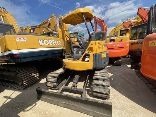 3915KG3 PC35MR-2 중고 유압 크롤러 Komatsu 굴착기 3 톤