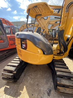 3915KG3 PC35MR-2 중고 유압 크롤러 Komatsu 굴착기 3 톤