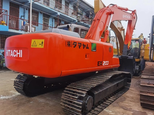 0.8m3과 20t 사용된 히다찌 EX200-5 크롤러 수력 굴삭기는 18824.1 킬로그램을 버킷으로 나릅니다