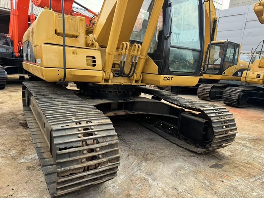 중고용 CAT Caterpillar 320C 수압 크롤러 발굴기 건설 기계 20 톤