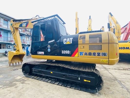 중고용 CAT Caterpillar 320D 수압 크롤러 발굴기 20 톤