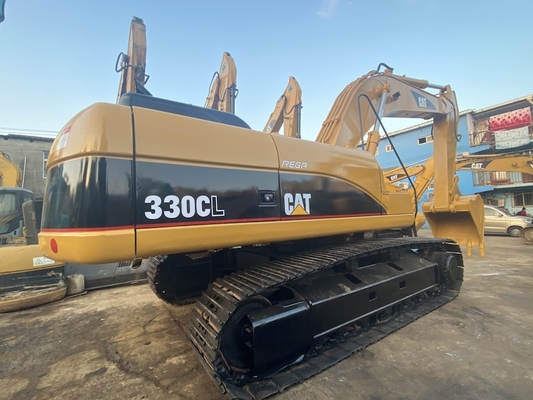 일본 원본 Cat 330C 중고용 발굴기, Caterpillar 중고용 트랙 발굴기 30톤