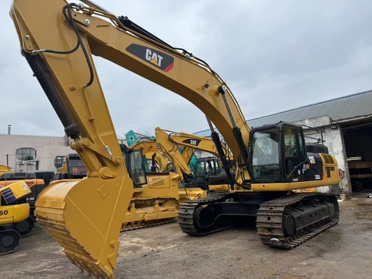 일본 원본 Cat 336D 중고용 발굴기, Caterpillar 중고용 철도 발굴기 36톤