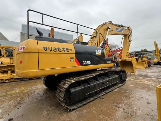 일본 원본 Cat 336D 중고용 발굴기, Caterpillar 중고용 철도 발굴기 36톤