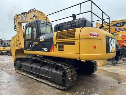 일본 원본 Cat 336D 중고용 발굴기, Caterpillar 중고용 철도 발굴기 36톤