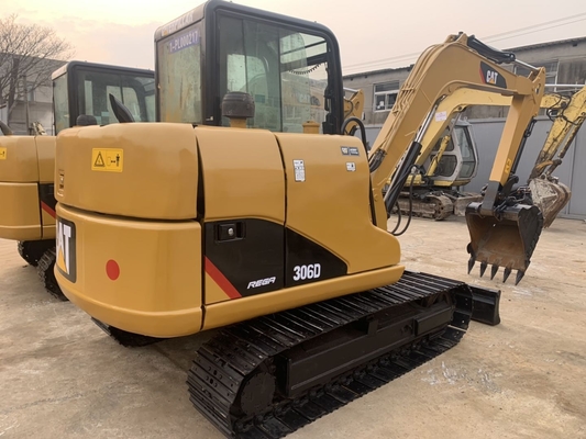 일본 원본 Cat 306D 중고용 수압 크롤러 발굴기, Caterpillar 중고용 트랙 발굴기 6톤