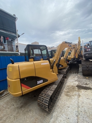 일본 원본 Cat 306D 중고용 수압 크롤러 발굴기, Caterpillar 중고용 트랙 발굴기 6톤
