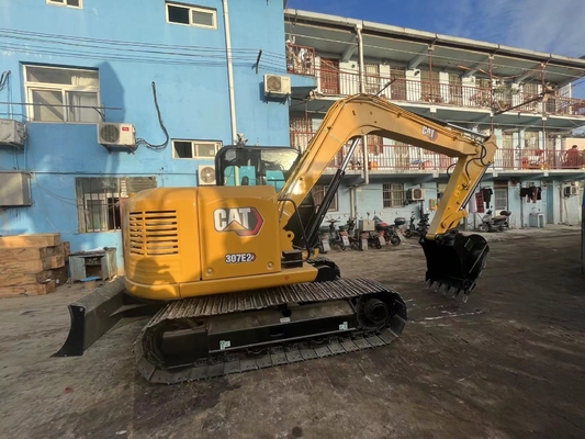 일본 원본 Cat 307E 중고용 발굴기, Caterpillar 중고용 철도 발굴기 7톤