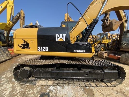 일본 원본 Cat 312D 중고용 수압 크롤러 발굴기, Caterpillar 중고용 트랙 발굴기 12톤