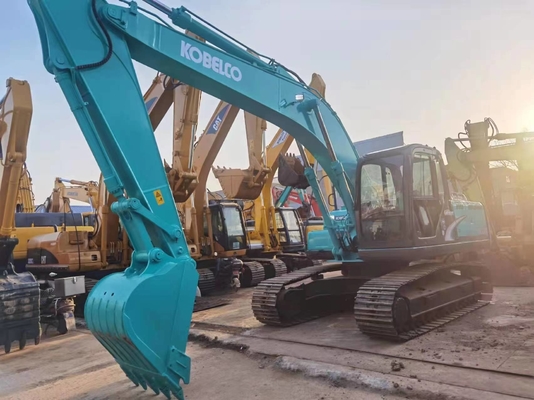 20톤 원본 일본 사용 된 코벨코 SK200-8 크롤러 발굴기 114KW 엔진 전력 및 0.8m3 버킷 용량