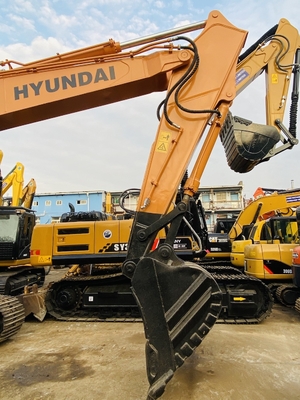 22톤 원본 일본 중고용 현대 R225 크롤러 발굴기 112 KW 엔진 전력 및 1.05 m3 버킷 용량