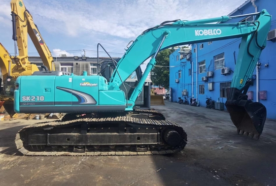 21 톤 원본 일본 사용 고벨코 SK210-8 크롤러 발굴기 114KW 엔진 전력 및 1m3 버킷 용량
