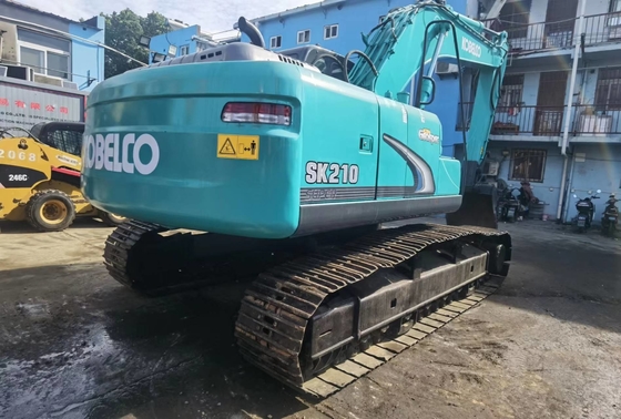 21 톤 원본 일본 사용 고벨코 SK210-8 크롤러 발굴기 114KW 엔진 전력 및 1m3 버킷 용량