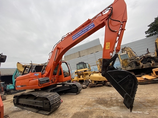 22 톤 원본 사용 Doosan DX225 크롤러 발굴기 157KW 엔진 전력 및 1.05m3 버킷 용량