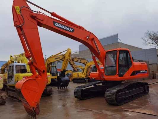 22 톤 원본 사용 된 Doosan DH220 크롤러 발굴기 0.5-1.18 m3 버킷 용량