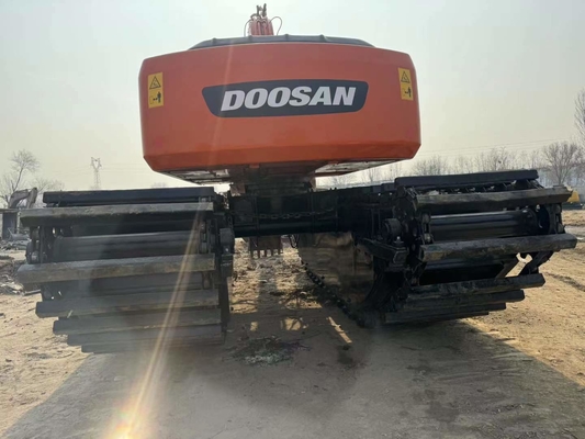 22 톤 원본 사용 된 Doosan DH220 크롤러 발굴기 0.5-1.18 m3 버킷 용량