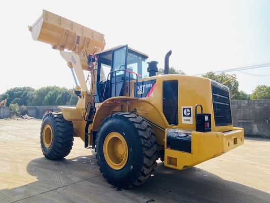 사용 된 CAT 966H 휠 로더 3.4-4.2 m3 버킷 로더