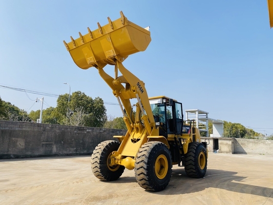 사용 된 CAT 966H 휠 로더 3.4-4.2 m3 버킷 로더