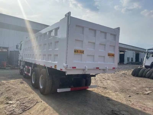 사용 된 SHACMAN F3000 8X4 6X4 무거운 덤프 트럭 12 타이어 400HP 덤퍼