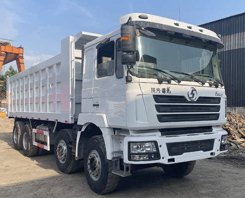 사용 된 SHACMAN F3000 8X4 6X4 무거운 덤프 트럭 12 타이어 400HP 덤퍼
