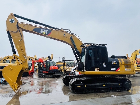 중고용 CAT Caterpillar 325D 수압 크롤러 발굴기 25 톤 좋은 사용 된 발굴기