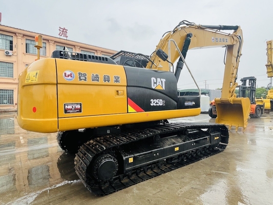 중고용 CAT Caterpillar 325D 수압 크롤러 발굴기 25 톤 좋은 사용 된 발굴기