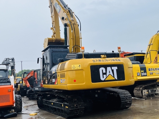 중고용 CAT Caterpillar 325D 수압 크롤러 발굴기 25 톤 좋은 사용 된 발굴기