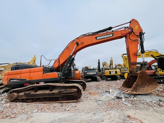 42 톤 원본 사용 된 Doosan DX420LC-9C 크롤러 발굴기 2m3 버킷 용량으로 사용 된 발굴기