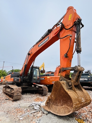 42 톤 원본 사용 된 Doosan DX420LC-9C 크롤러 발굴기 2m3 버킷 용량으로 사용 된 발굴기