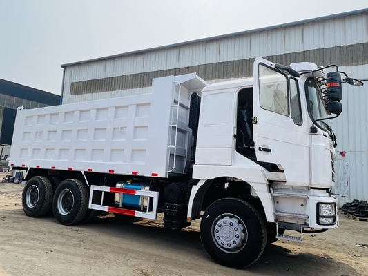 사용 된 SHACMAN F3000 6X4 무거운 덤프 트럭 10 타이어 300HP 덤퍼