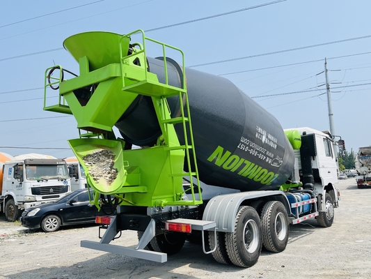 중고 SHACMAN F3000 콘크리트 혼합 트럭 6x4 사용 된 콘크리트 믹서 트럭