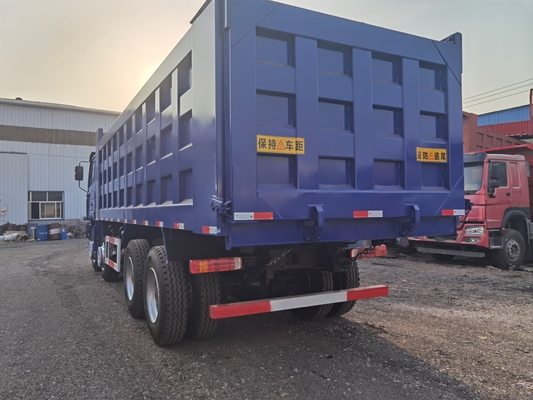 사용 된 SHACMAN F3000 8X4 중량 덤프 트럭 10 타이어 중고 380 HP 티퍼 트럭