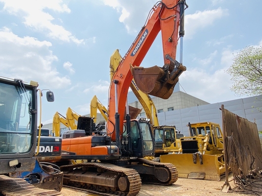 49 톤 원본 사용 된 Doosan DX490LC-9C 크롤러 발굴기 2.72m3 배트 용량으로 중고