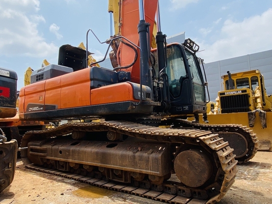 49 톤 원본 사용 된 Doosan DX490LC-9C 크롤러 발굴기 2.72m3 배트 용량으로 중고