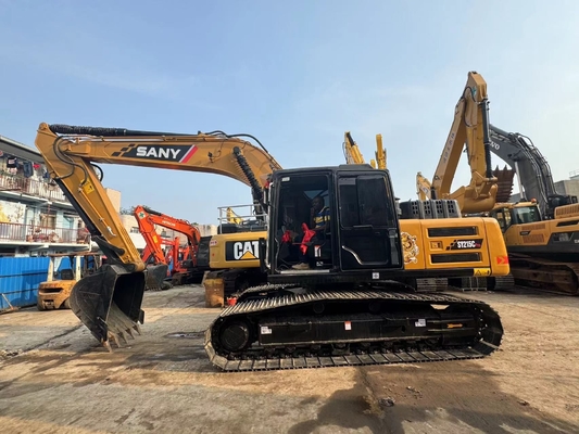 21 톤 사용 된 Sany SY215C 수압 발굴기 1.1 M3 버킷 용량으로 사용 된 발굴기