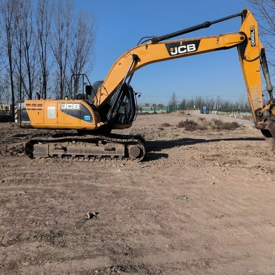 22톤 중고용 JCB JS220LC 크롤러 발굴기 사용된 129 KW 엔진 전력 및 1 M3 버킷 용량