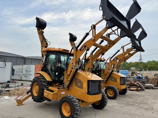 사용 된 CAT Caterpillar 420F 배크호 로더 수압 기계 중고 CAT 배크호 발굴기
