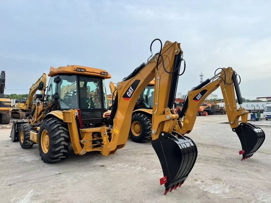 사용 된 CAT Caterpillar 420F 배크호 로더 수압 기계 중고 CAT 배크호 발굴기