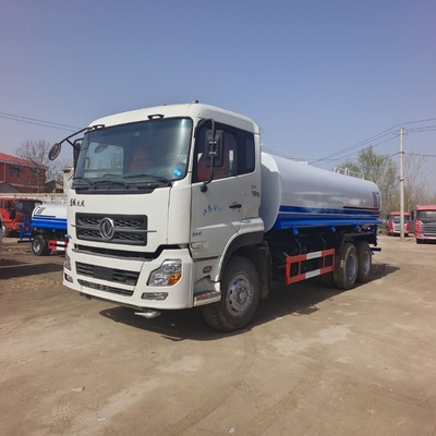 20m3 245hp 중고용 킨랜드 동펜 6x4 스프링클러 물탱크 트럭 사용 물탱크 트럭