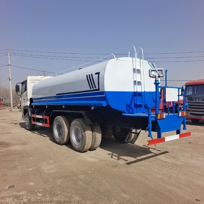 20m3 245hp 중고용 킨랜드 동펜 6x4 스프링클러 물탱크 트럭 사용 물탱크 트럭