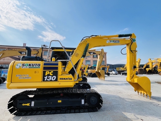 미니 중고용 코마쓰 PC130-7 크롤러 발굴기 Komatsu SAA4D95LE-3 엔진