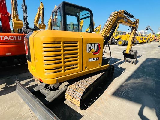 미니 발굴기 오리지안일 일본 CAT 305.5E2 사용 된 수압 크롤러 발굴기 5 톤 중고 뚜라미 발굴기