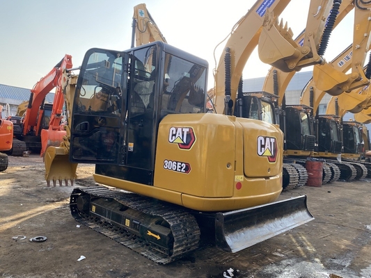 중고 Caterpillar Excavator 원본 일본 중고 CAT 306E2 크롤러 발굴기 6톤 건설 기계
